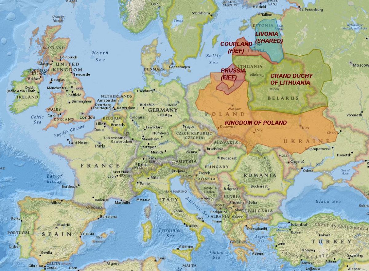Mapi Litvanije istoriju