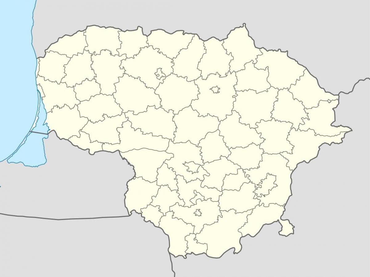 Mapi Litvanije vektor